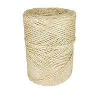 Natural Sisal Rope. Strong Cord for Craft Decoration, Cat Scratching Post String and DIY. Made in Spain. 3MM * 160M.