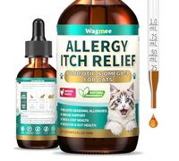 Natural Skin Drops for Cats, Daily Cat Supplement with Omega-3 & Probiotic for Skin and Coat Support, Paw, Daily Ear for All Breeds Cat, 2 Fl oz, Chicken Flavor