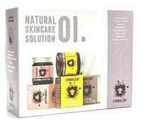 Natural Skincare Solution - for Oily Skin, and Skin Prone to Acne, Rosacea and Perioral Dermatitis (01 - with Scented Beauty Balm)