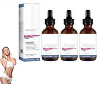 Natural Slimming Drops-Plant Based Metabolism Booster for Weight Management, Supports Energy & Vitality, 30ml for Men & Women (3Pcs)