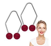 Natural Smile Trainer Facial Muscle Trainer, Stainless Steel Anti-Rust Smile Exercise Machine Easy to Clean | Airplane Stewardesses Supplies for Sleeping and Working.