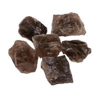 Natural Smoky Quartz Crystals Gem Raw Stone Mine Tea Crystal Original Rock Mineral Specimen Healing Reiki Home Decoration(300g)