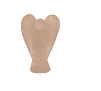 Natural Smoky Quertz Stone Reiki Carved Spiritual Gemstone Guardian Angel Pocket " 2 inches Approx - Blessfull Healing