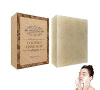Natural Soap Bar, Frosted Particle Soap, Handmade Natural Cleansing Moisturizing, For Lavender, Rose, and Coconut, Tree Tea