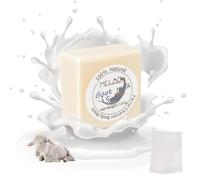 Natural Soap Goat Milk, Goat Milk Soap Organic 110 g, Natural Solid Soaps, Body Soap and Hand Soap Solid, Soothing Moisturising Cleansing