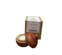 Natural Solid Perfume Frangipani Long Lasting Fragrance In Wooden Jar For Men And Womens- 6 gm, (Pack Of 1)