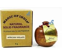 Natural Solid Perfume in Wooden for Women 6gm, 0.21 Ounce, (AFRICAN VIOLATE) BY A2s Shine