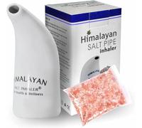 Natural Solution Himalayan Salt Inhaler Ceramic with Free Himalayan Pink Salt - Natural Salt Inhaler Handheld Himalayan Salt Inhalers
