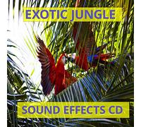 NATURAL SOUNDS EXOTIC JUNGLE CD SOUND EFFECTS CALMING RAINFOREST