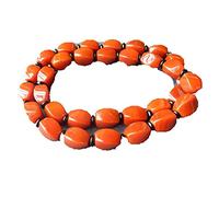 Natural South Red Agate Necklace Genuine Sichuan Liangshan Winding Twisted Persimmon Bucket Bead Men and Women