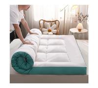 Natural Soy Fiber Mattress Topper 180x200cm Extra Thick Breathable Futon for Double Bed Green Color Eco-Friendly Soft & Comfortable Perfect for Sleep Quality