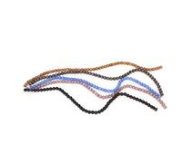 Natural Spacer Beads Loose Stone Beads Smooth Polished DIY Jewelry Making Accessories for Bracelets Necklaces Handmade Crafts 5pcs 8mm Asian Coffee Black Gray Light Purple Light