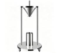 Natural Stacking Density Meter Powder Bulk Density Flow Tester 12.7mm Outlet 60° Taper 100ml Cup for Lab