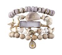 Natural Stone Adjustable Beads Enhancing Peace and Discipline for Sophisticated Outfit Natural Stone Jewelry