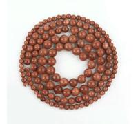 Natural Stone African Turquoises Round Loose Beads 15'' 2 3 4 6 8 10 12mm for Jewelry Making DIY Bracelet Necklace Accessories-Gold sand-6mm (Approx 61pcs)