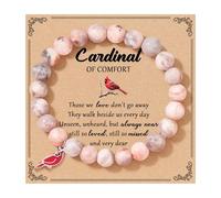Natural Stone Beaded Bracelet Sympathy Memorial Gift for Loss of Loved One, Thinking of You Gifts Bereavement Keepsake Sympathy Gift Grief Remembrance Condolences Bracelet