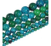 Natural Stone Beads 3mm Chrysocolla Beads Gemstone Round Loose Beads Crystal Energy Stone Healing Power for Jewelry Making DIY,1 Strand 16"