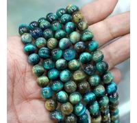 Natural Stone Beads Blue Tiger Eye Round Loose Beads DIY Charm Bracelet Earrings for Jewelry Making 15" Strand 4/6/8/10/12/14.0mm-Blue Tiger Eye Stone-10mm-about 36pcs