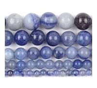 Natural Stone Beads, Gemstone Round Beads for Jewelry Making Multicolor 4-12mm Pack of 31-91 Pcs(Aventurine,12mm)