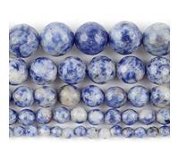 Natural Stone Beads, Gemstone Round Beads for Jewelry Making Multicolor 4-12mm Pack of 31-91 Pcs(Faceted Spot,10mm)