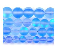 Natural Stone Beads, Gemstone Round Beads for Jewelry Making Multicolor 4-12mm Pack of 31-91 Pcs(Matte Crystal,12mm)