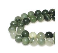Natural Stone Beads Mixed Jasper Round Loose Beads for Jewelry Making DIY Bracelet Necklace (8mm)