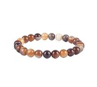 Natural Stone Bracelet for Women Turquoises Gem Round Beads Jewelry Yoga Meditation Luck and Wealth(17cm(6.69inch),6MM BEADS_28)