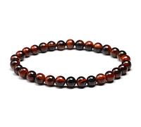 Natural Stone Bracelet Natural Stone Beads Red Tiger Eye Bracelet Strand Beaded Mens Buddha Bracelet For Women Male Jewelry Bracelet Jewelry