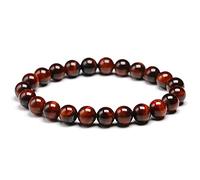 Natural Stone Bracelet Natural Stone Beads Red Tiger Eye Bracelet Strand Beaded Mens Buddha Bracelet For Women Male Jewelry Bracelet Jewelry