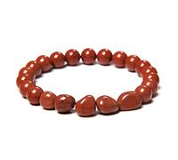 Natural Stone Bracelet Round Random Shape Natural Stones Bracelet Tiger Eye Amethysts Lapis Lazuli Red Stone Crystal Beads Bracelets Women Men Jewelry Bracelet Jewelry