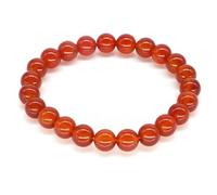 Natural Stone Bracelets Men Women Dark Red Agate/Dendritic Opal/Dragon Blood Jasper/Dream Amethyst/Elephant Skin Jasper