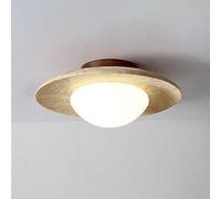 Jadssox Natural Stone Ceiling Light Nordic Glass Semi Flush Mount Ceiling Lamp Small Chandelier Hallway Lighting Fixture Modern Ceiling Lights For Hallway Entryway Bedroom Lamps