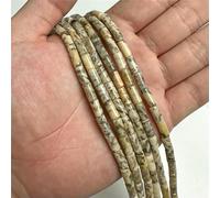 Natural Stone Cylinder Beads Quartz Tube Gems Crystal Agates Column Beads for Jewelrl Making Bracelet DIY Necklace Craft 4.5x9mm-8 Feldspar-5x9mm about19-20bead