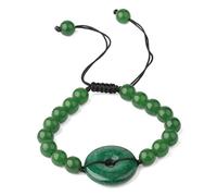 Natural Stone Donuts Beads Weave Bracelet For Women Tiger Eye Lapis Lazuli Gem Stone Handmade Bracelets Jewelry Party