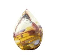 Natural Stone Egg Yolk Free Form Aura Healing Stone Obelisk Ornament Home Decor,About 62mm
