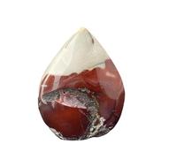 Natural Stone Egg Yolk Free Form Aura Healing Stone Obelisk Ornament Home Decor,about64mm