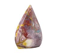 Natural Stone Egg Yolk Free Form Aura Healing Stone Obelisk Ornament Home Decor,about84mm