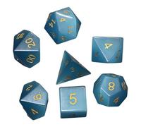 Natural Stone Hand Carved Polyhedral Dice Sets Healing Crystal Dungeon Dragons Table Board Roll Playing Craft Gift