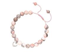Natural Stone Healing Crystal Bracelets, Adjustable Stretch Pink Zebra Bracelet Crystal Jewelry for Girls Anxiety Bead Bracelet Friendship Bracelets for Women Her Christmas Mothers Day Gifts