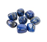 Natural Stone Healing Vibrating Blue Crystal for Meditation, Chakra Balancing Energy and Spiritual Growth, 2PC-B0DJPZSBVZ, Silver, Sapphire Made
