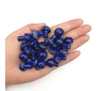 Natural Stone Natural Rhodonite Lapis Lazuli Mushroom Quartz Crystal Hand Polished Decoration Natural Stones and Minerals(Color:Lapis Lazuli,Size:2PCS)