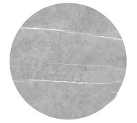 Natural Stone Slab Lazy Susan Turntable - Large 360° Rotating Dining Table Tray with Silent Metal Shaft - Smooth Rock Slab Serving Platter for Kitchen Countertops & Entertaining(Style 4,80cm/31in)