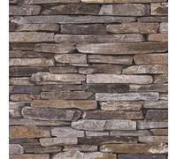 Natural Stone Slate Effect Wallpaper As Creation 9142-17