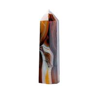 Natural Stone Towers | Single Point Crystal Wand - Natural Raw Decorative Handmade Alternative Products for Meditation Decor Kids Adult