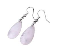 Natural Stone Water Drop Earrings Multi-Faceted Beads Pendants Earring Crystal Quartz ing Stones for Women Jewelry Wall light