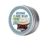 Natural Stone Wax, Odorless Stone Care Wax Stone Polishing Wax Stone Restoration Wax, for All Kinds of Stones, Remove Stains Easily