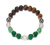 Natural Stone with Geometric Designs Handcraft Beads Accessory for Adding Elegant to Any Outfit or Occasion Unique Bead