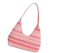 Natural Straw Crossbody Pocket For Compartment Lightweight Everyday Use Large Capacity Woven Handbag, A, Mass Beauty