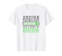 Natural Stupidity First Funny Artificial Intelligence Saying T-Shirt