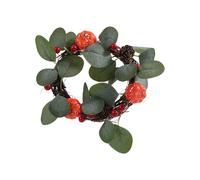 Natural Styles Artificial Pinecones Rattans Wreath Hanging Decoration Suitable for Weddings Parties Home Styling Indoor Outdoor Wreath